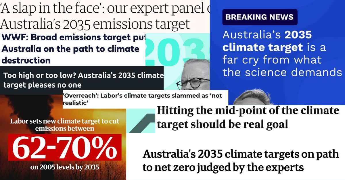Senator Andrew McLachlan CSC (@almclachlan1) on Twitter photo "Nature is not a place to visit. It is home."
– Gary Snyder
The Australian Government & Climate Change Authority’s proposed 62-70% emissions target has rightly provoked debate. It deserves careful, considered scrutiny.
Many Australians, especially those in the scientific "Nature is not a place to visit. It is home."
– Gary Snyder
The Australian Government & Climate Change Authority’s proposed 62-70% emissions target has rightly provoked debate. It deserves careful, considered scrutiny.
Many Australians, especially those in the scientific