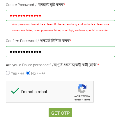 SankhaneelB's tweet photo. @DGPAssamPolice @HardiSpeaks @assampolice 

The website https://t.co/QAM0BhkOxt is not allowing to register new users although the password is filled as per the mandated characters in the password section.
Can you please ask someone to rectify the error https://t.co/tIlaTJR6Ka