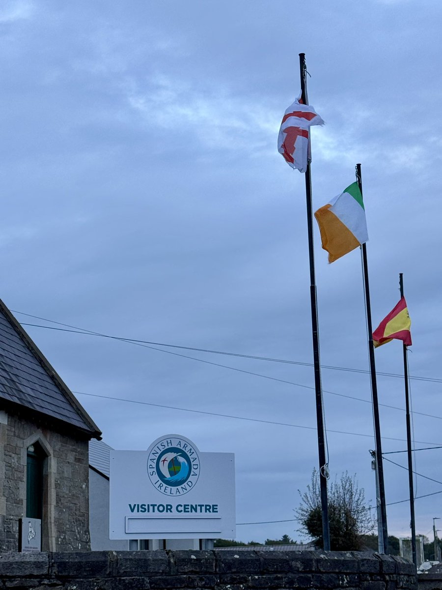 ¡Buenos días! Empezamos con el primero de los tres días que dedicaremos al estudio y conmemoración de los náufragos de la <a href="/Armada_esp/">Armada</a> en Irlanda.