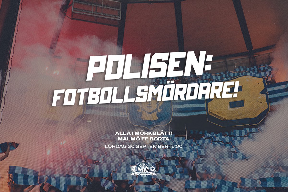 Uttalande inför Malmö borta:

instagram.com/p/DOxg07pDXQk/…

Vi ses imorgon för en strid viktigare än tre poäng. Framåt Djurgår’n!