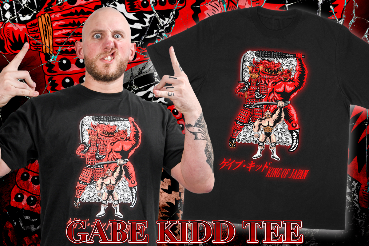 ゲイブ・キッド選手の着用写真がぞくぞく新着！ グッズ各種好評発売中