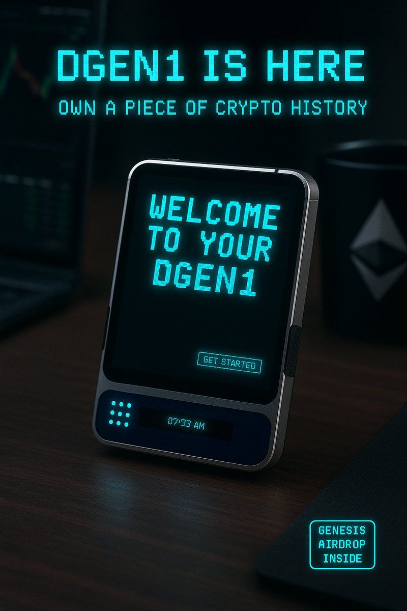 TrackFi_ai's tweet image. Big congrats to @EthereumPhone 🚀

The dGEN1 is officially shipping, with Genesis Airdrops inside 📱✨

Next batch is live now → shop.freedomfactory.io 👀

This isn’t just another phone. It’s the first @Ethereum-native device, a true collector’s piece for degens.

We’ve already…