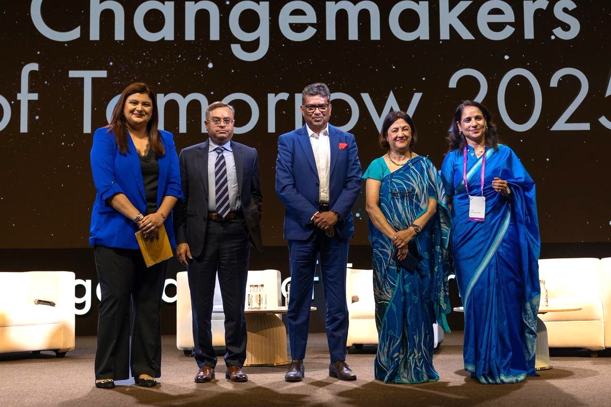 Venu Nuguri (@venunuguri) on Twitter photo Glad to join ArundhatiBhattacharya, President-CEO, <a href="/salesforce/">Salesforce</a> South Asia, MansiTripathy, Chairperson, Shell Group of Companies in India & SVP, Shell Lubricants APAC <a href="/Shell_India/">Shell India</a> <a href="/satyakam_arya/">Satyakam Arya</a> CEO, <a href="/DaimlerTruck/">Daimler Truck</a> India Commercial Vehicles and Shruti Mishra, <a href="/CNBCTV18Live/">CNBC-TV18</a> . Glad to join ArundhatiBhattacharya, President-CEO, <a href="/salesforce/">Salesforce</a> South Asia, MansiTripathy, Chairperson, Shell Group of Companies in India & SVP, Shell Lubricants APAC <a href="/Shell_India/">Shell India</a> <a href="/satyakam_arya/">Satyakam Arya</a> CEO, <a href="/DaimlerTruck/">Daimler Truck</a> India Commercial Vehicles and Shruti Mishra, <a href="/CNBCTV18Live/">CNBC-TV18</a> .