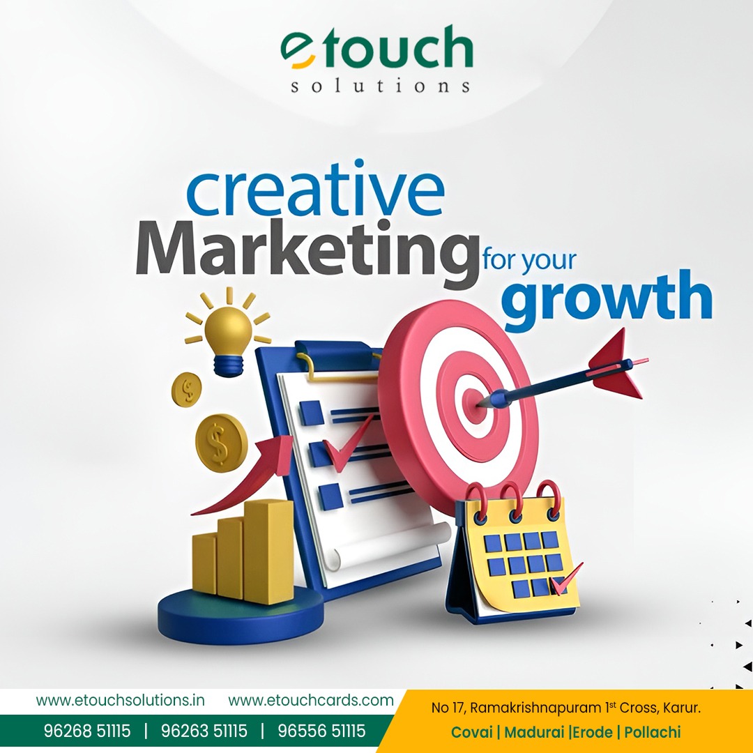 EtouchS89870's tweet image. Boost your business with Etouch Solutions – creative marketing strategies designed to accelerate your growth! 🚀✨  

#EtouchSolutions #DigitalMarketing #BusinessGrowth