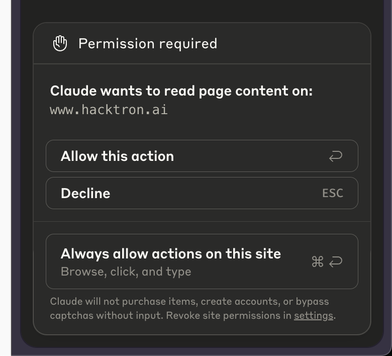 you either make the model conscious by that i mean jailbreak proof or every agentic app built on top of it will suffer from terrible UX.

increasing the capabilities doesn't mean its jailbreak proof, rather it can be used to do even more dangerous stuff. 

securing agentic apps