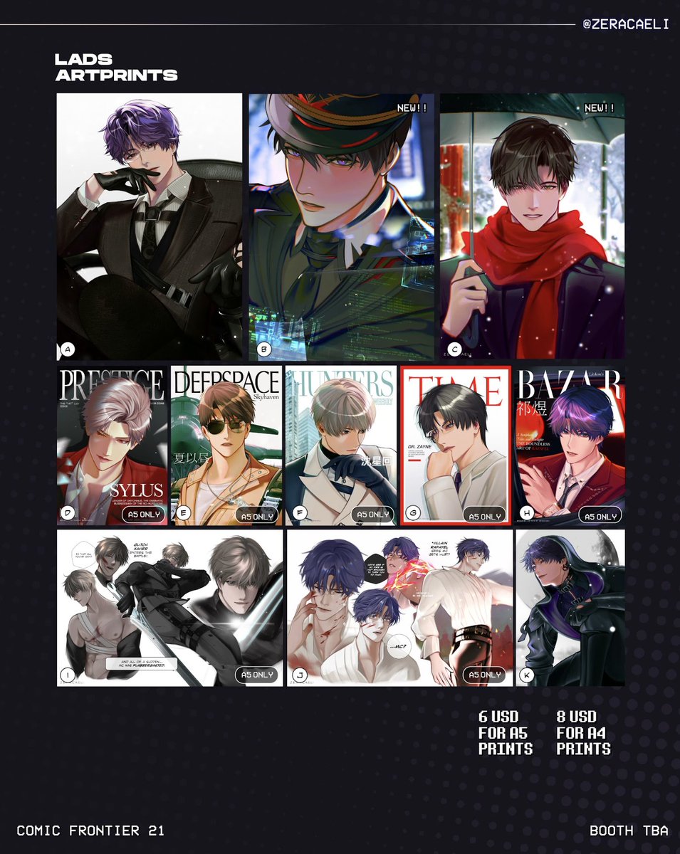 [usa go] <a href="/zeracaeli/">Zera 👾 CF21 Pre-Order!</a> cf21 preorder    
🐳 price: $2.00-$38.00
🐳 items: artbook, prints, standees, pcs, keychains, stickers
🐳 deadline: september 23 10:00 pm cst

form: forms.gle/8s5kaPWfRzVrvt…
