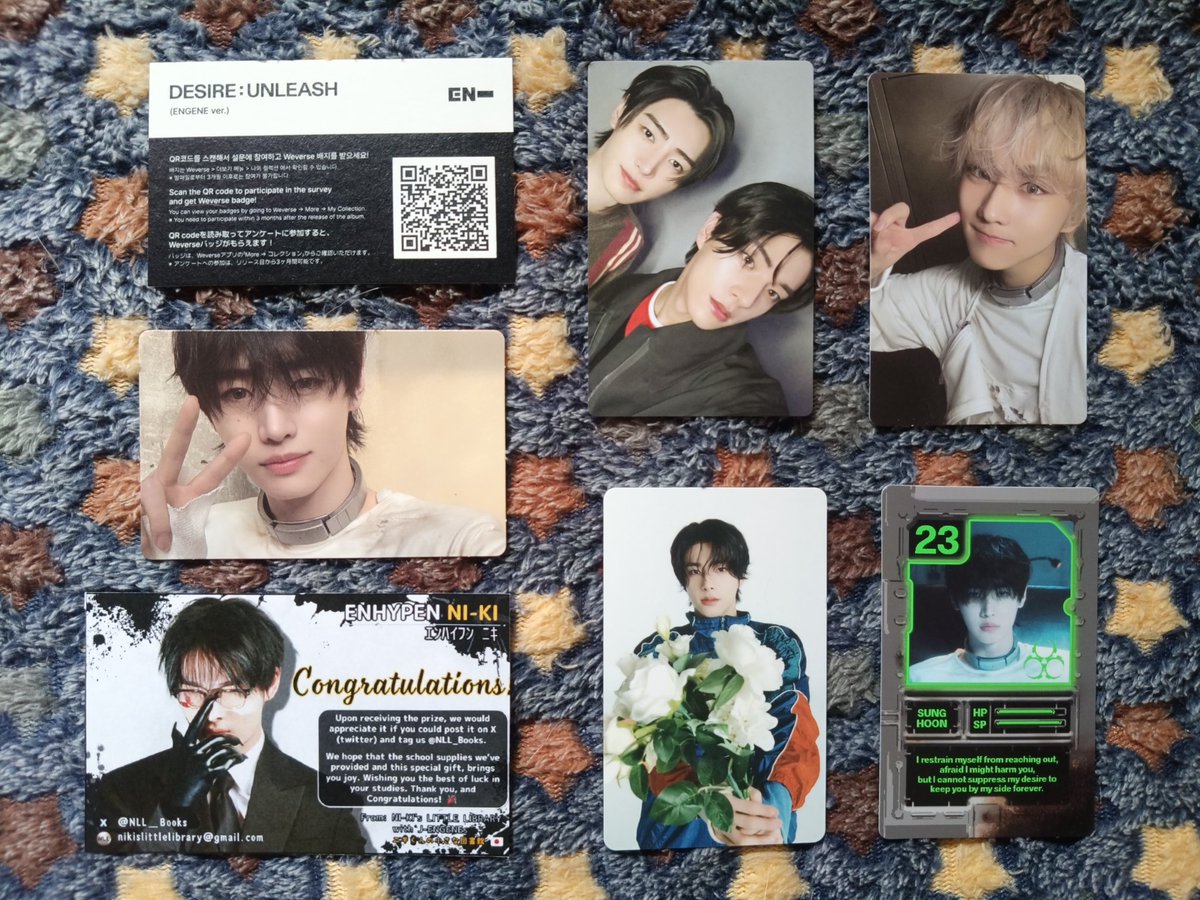 jakehoondaengzl's tweet photo. 💌 it's Friyay, @NLL_Books and sponsors! 💌
the surprise gift is already hereee. this one's truly a surprise because I didn't expect I'd receive two albums. thank you so much for everything 🤍
#NLL_Donation #NI_KI
#NLL_Activity #NLL_GAProof
@ENHYPEN @ENHYPEN_members https://t.co/RLA1eAeRLc