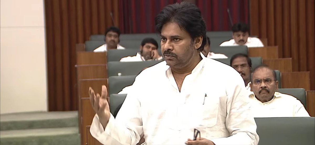 AkasaRamanaa's tweet photo. In today’s #APAssembly session, HDyCM Sri @PawanKalyan garu highlighted the grave dangers of #PlasticPollution—impacting health, environment & livestock.

✅ Awareness
✅ Proper waste management
✅ Promotion of eco-friendly alternatives

Let’s work together for a #PlasticFreeAP 🌿♻️

#PawanKalyan #PawanKalyanAneNenu