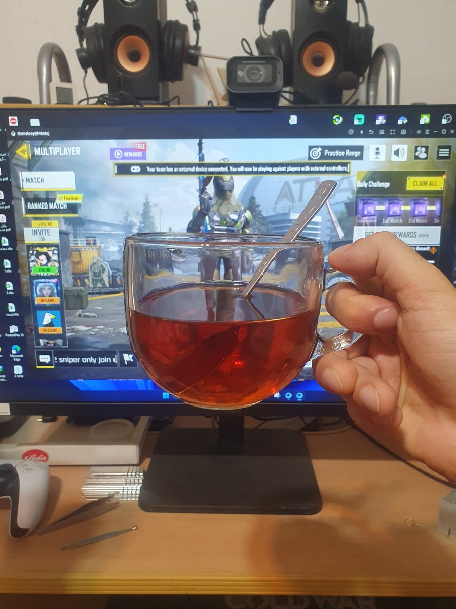 حجم چایی که باید موقع بازی کرون بخوری