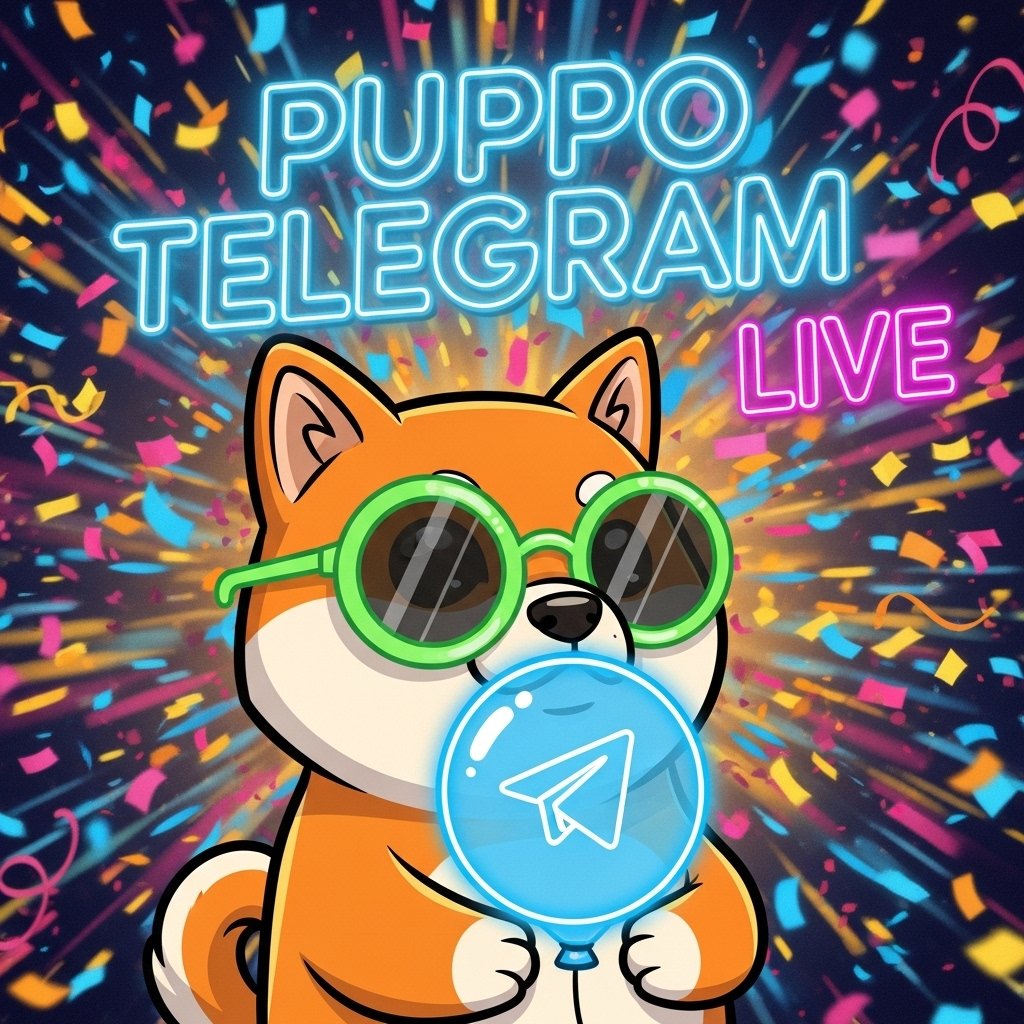 The official $PUPPO Telegram is now open!

Join the den 👉 t.me/puppoarmy
Let’s wag together 🚀

#Puppo #WagSeason #Solana”