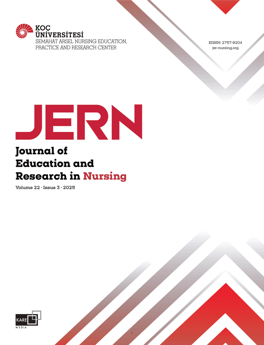 HF_SANERC's tweet photo. 📢2025-3 issue of the Journal of Education and Research in Nursing is now available online! You may access free full-text content of this issue through the links below and through our website at (https://t.co/HHHJGLsUDp). #JERNSEPTEMBER https://t.co/OPGgywDEkF