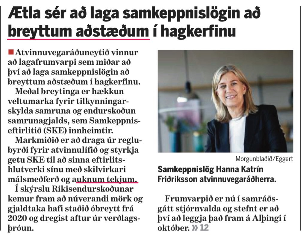 Samkeppniseftirlitið var að tapa glórulausu máli gegn Símanum. Gjaldahækkanir heita nú aðlögun að breyttum aðstæðum.