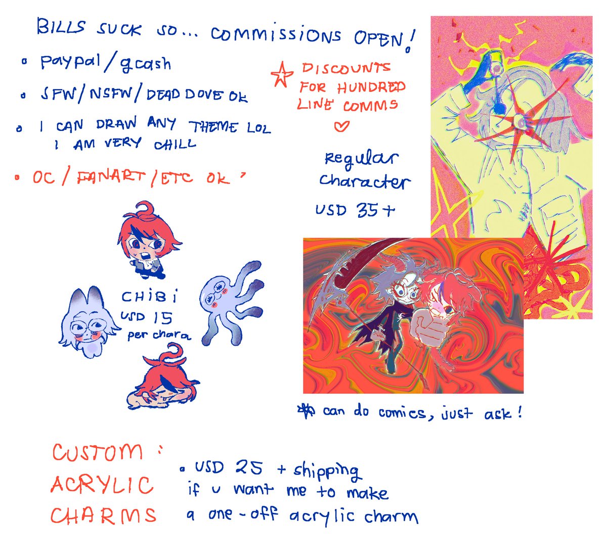 fin 🩸🐟 comms open!🩸 tweet media