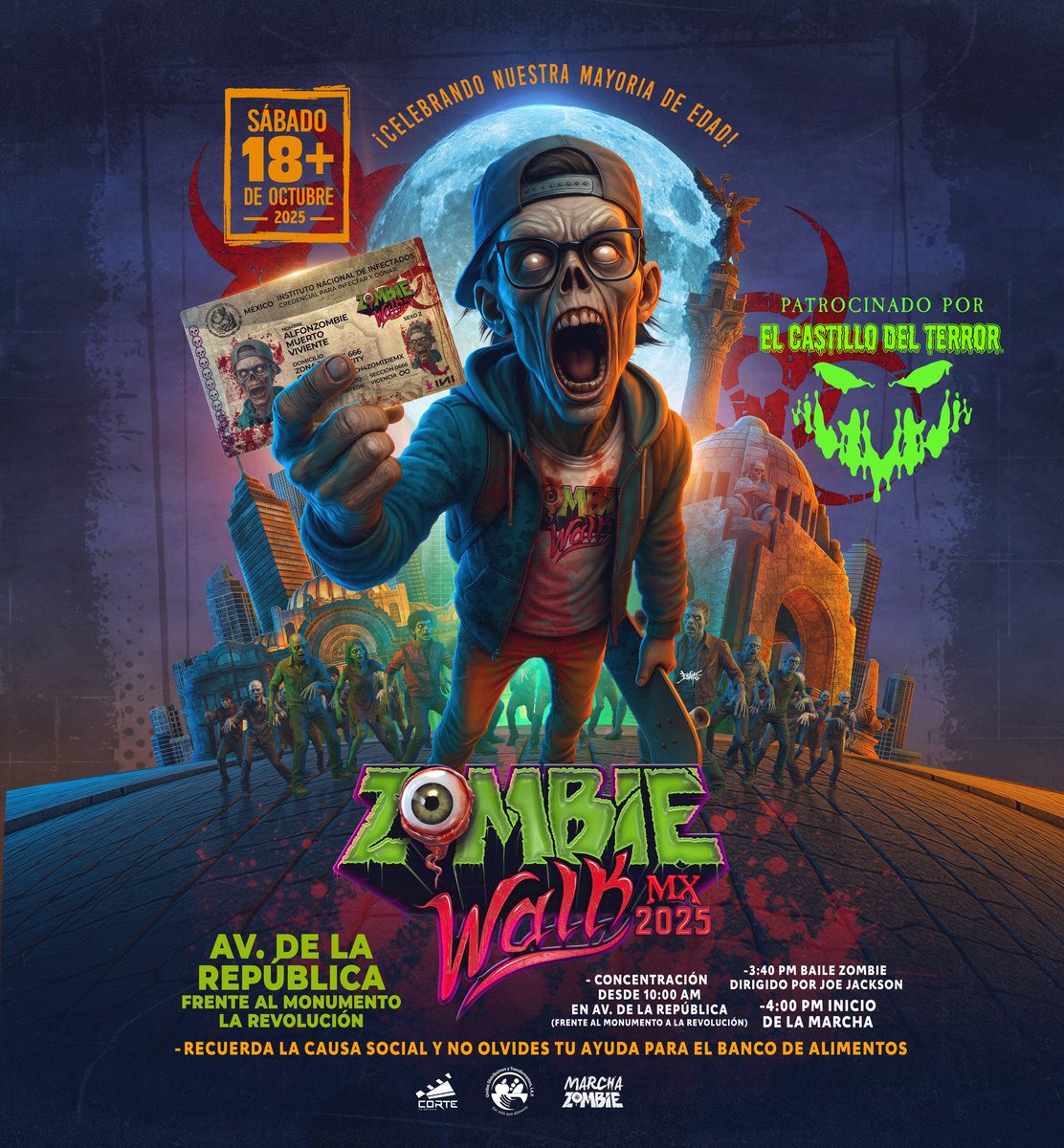 Nos vemos el sábado 18 de octubre, 18 años, ya somos legales 😈