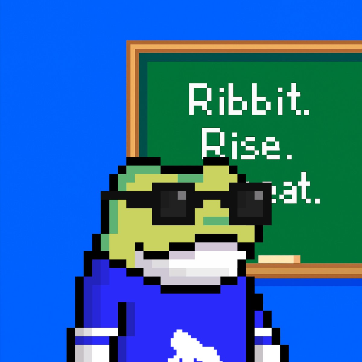 ToadzApe's tweet image. Ribbit.
Rise.
Repeat.

🐸