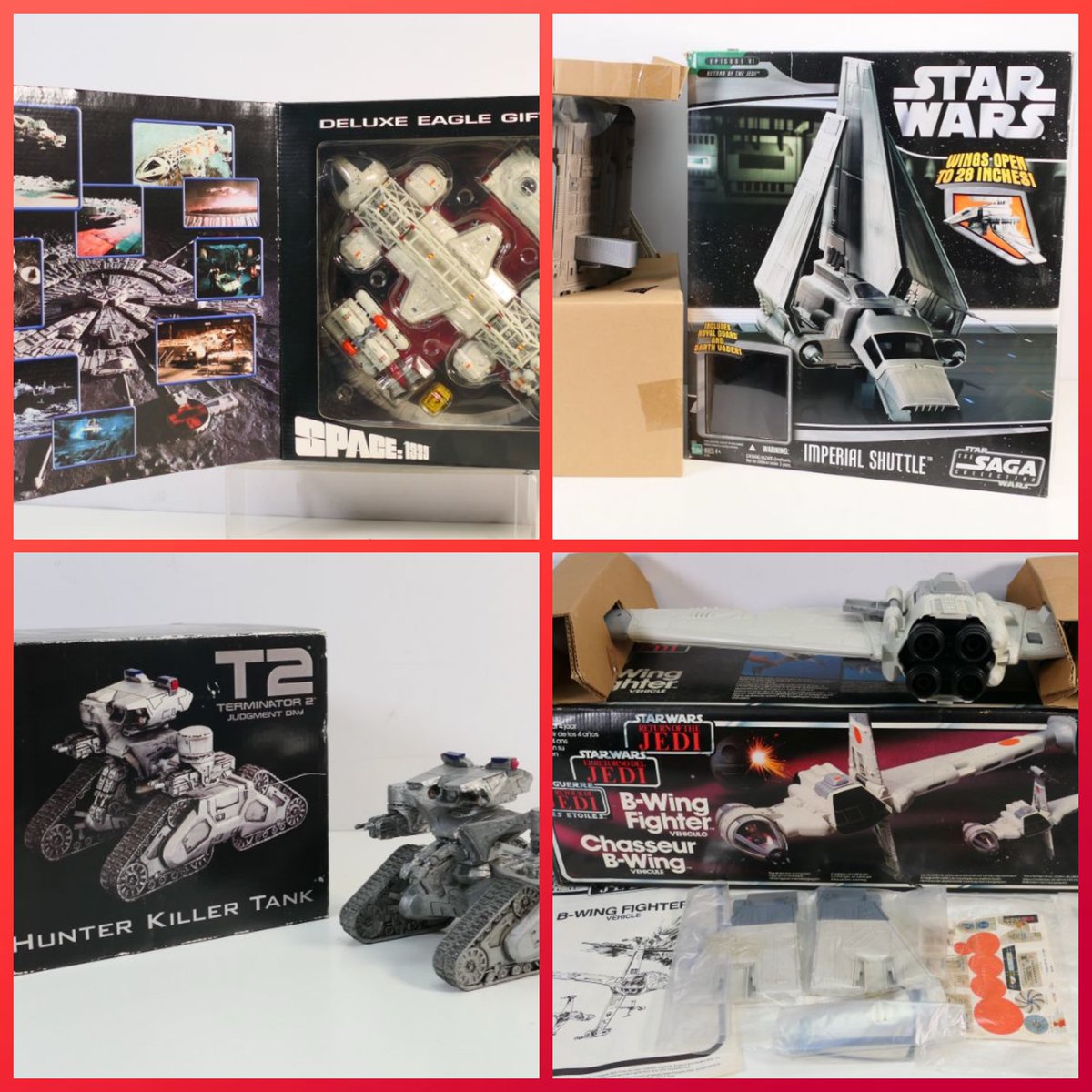 The clock is ticking for our next fabulous live auction at 10am on Monday. Check out the full catalogue and watch live at britishtoyauctions.atgportals.net/auctions…
#collectibles #matchbox #hornby #dinky #corgi #starwars #mattel #pokemon
