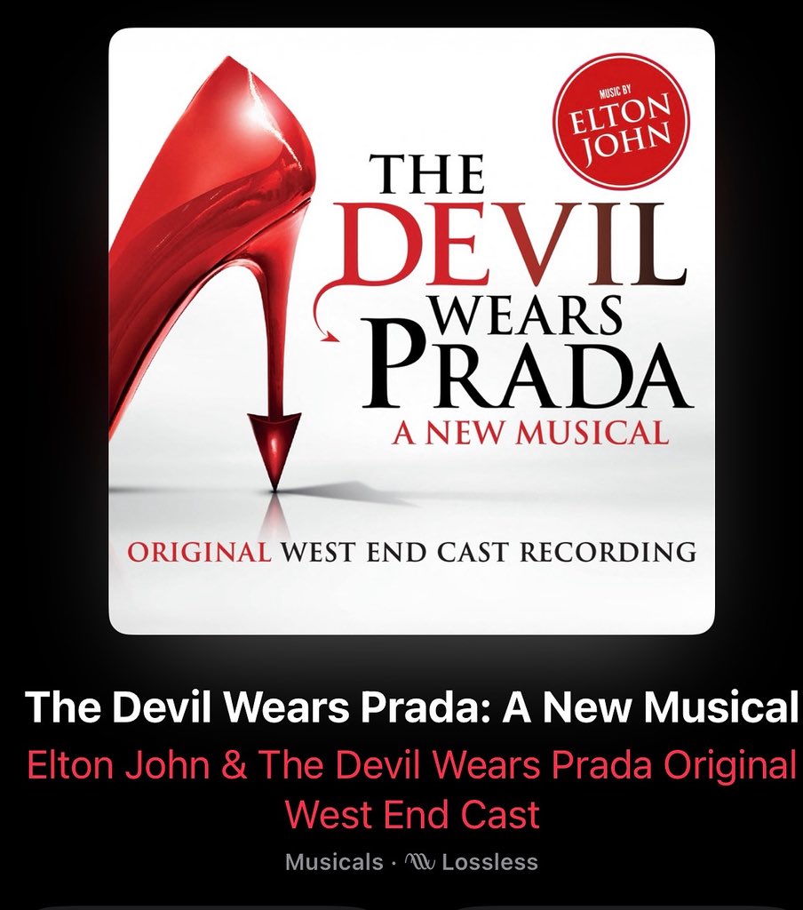 Boxoffice_blog's tweet image. Happy Soundtrack release day to @PradaWestEnd