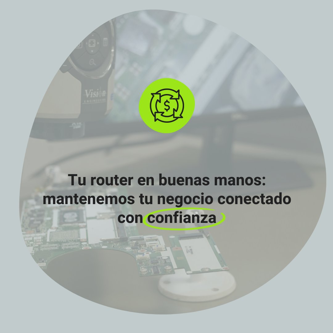 🔧 Cuando tu router falla, tu conexión también se detiene.

En Zeleris nos encargamos de repararlo con la comodidad y simplicidad que necesitas, para que vuelvas a estar conectado sin interrupciones. 🛜

#Zeleris #Reparaciones