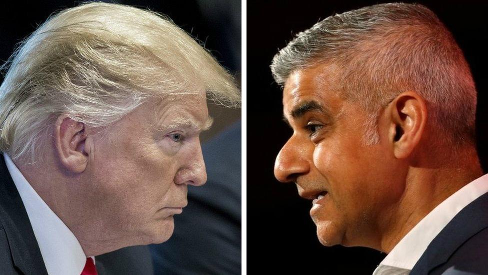 HAHAHA‼️Donald Trump BLOCKED Sadiq Khan from attending last night's State Banquet.  

"He wanted to be there, but I said no - I personally requested he not be there," he said. "I think he’s among the worst mayors in the world."

See full story on 👇👇👇
signal.group/#CjQKIM18Q2zSH…