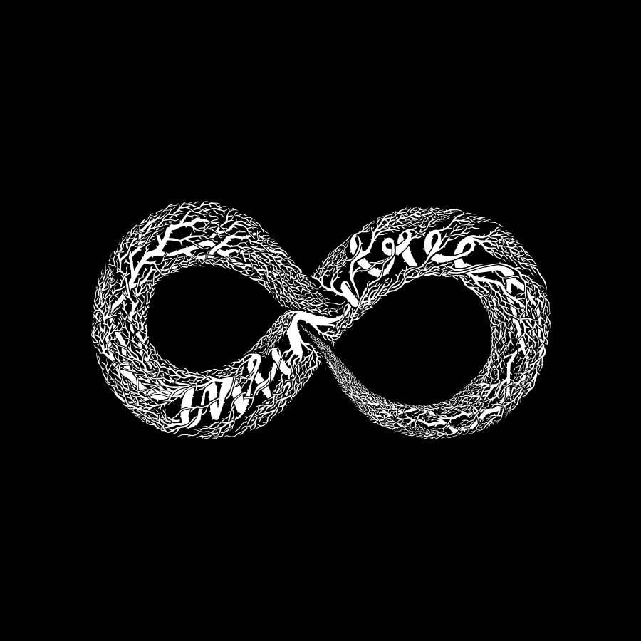 tofanbarmalisi's tweet image. Monochrome branches forming an infinity symbol, representing growth, continuity, and the endless cycle of nature. Enhanced with the typography Infinity Trees for a deeper artistic touch.

#artdesigncommunity #natureart #infinitysymbol #illustrationart
