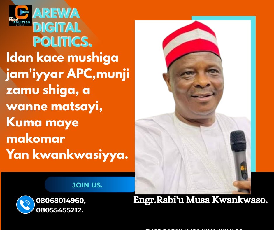 DigitalPol75847's tweet photo. 18.Sep.2025
Da yayiwar Rabi'u Musa Kwankwaso zai iya shiga APC idan aka taba alli sosai,awata tattaunawa dayai da manema labari a Gidansa dake millar road kano. https://t.co/mKVP9Ppf5e