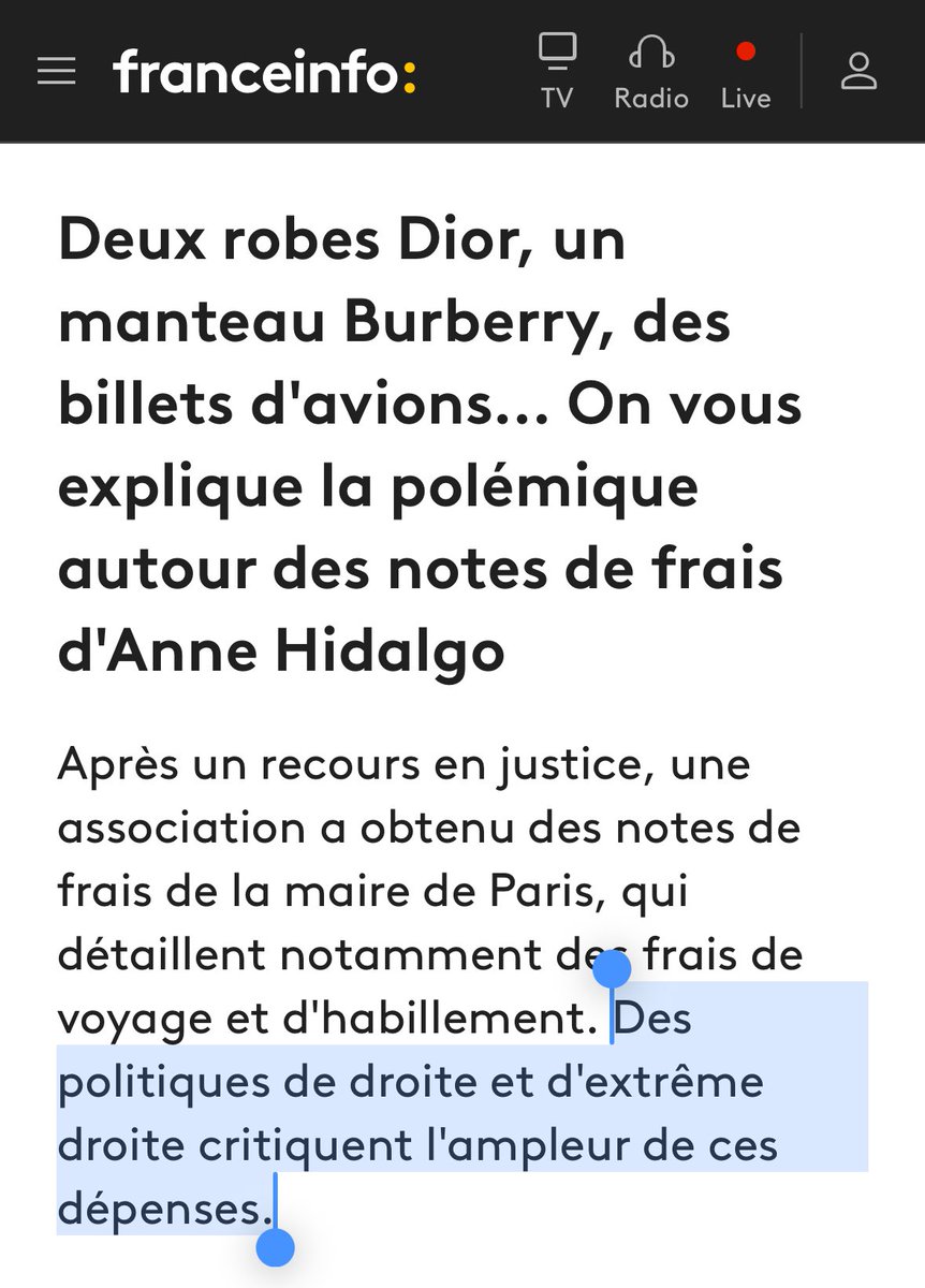 Il faut évidemment être "de droite ou d'extrême droite" pour s'indigner qu'une femme politique claque l'argent public en fringues et séances de spa.

Avec cette précision, on peut le dire :
Le diable s'habille en Pravda.