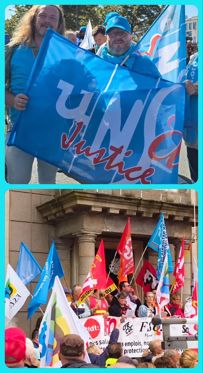 À Paris, Marseille, Orléans, Dijon, Cherbourg, Digne-les-bains, Castres … : l’UNSA dans la rue ce 18 septembre pour un autre budget 2026, pour que le Premier Ministre change de cap, pour un vrai budget de justice sociale <a href="/JusticeUnsa/">UNSa Justice</a> <a href="/UnsaFP/">UNSA-FP</a> <a href="/UNSA_officiel/">UNSA</a>