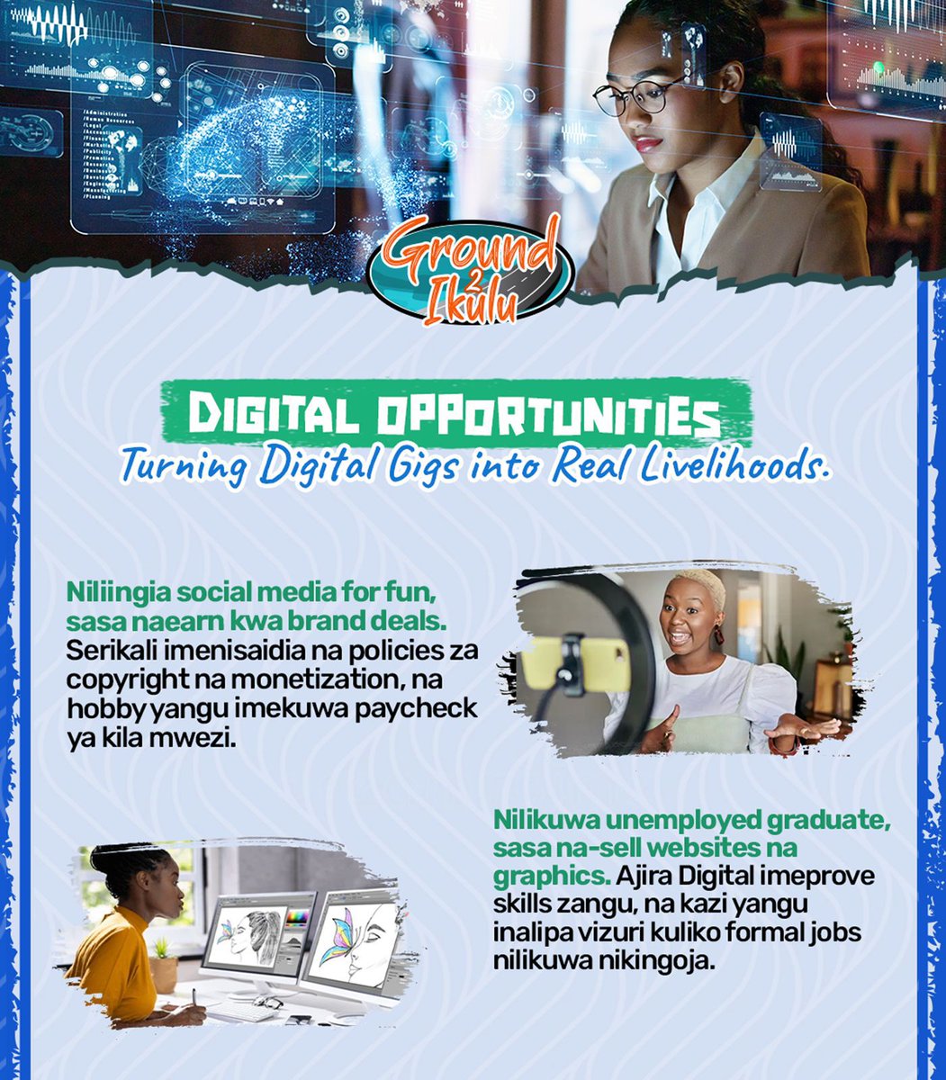 Linet_Onyi's tweet image. Counties now hire youth for digitisation contracts, paying them for skills once undervalued. This is Year3 Of Delivery ensuring that even short-term work is about Securing Futures. #LearningToEarning
