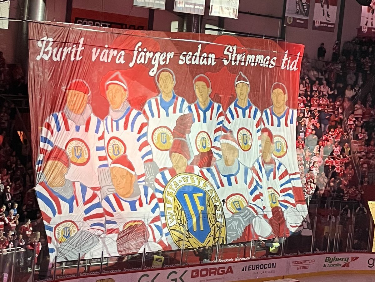 Premiärtifot! • ”Burit våra färger sedan Strimmas tid” • Stöd tifo-verksamheten #RVHD #timraik