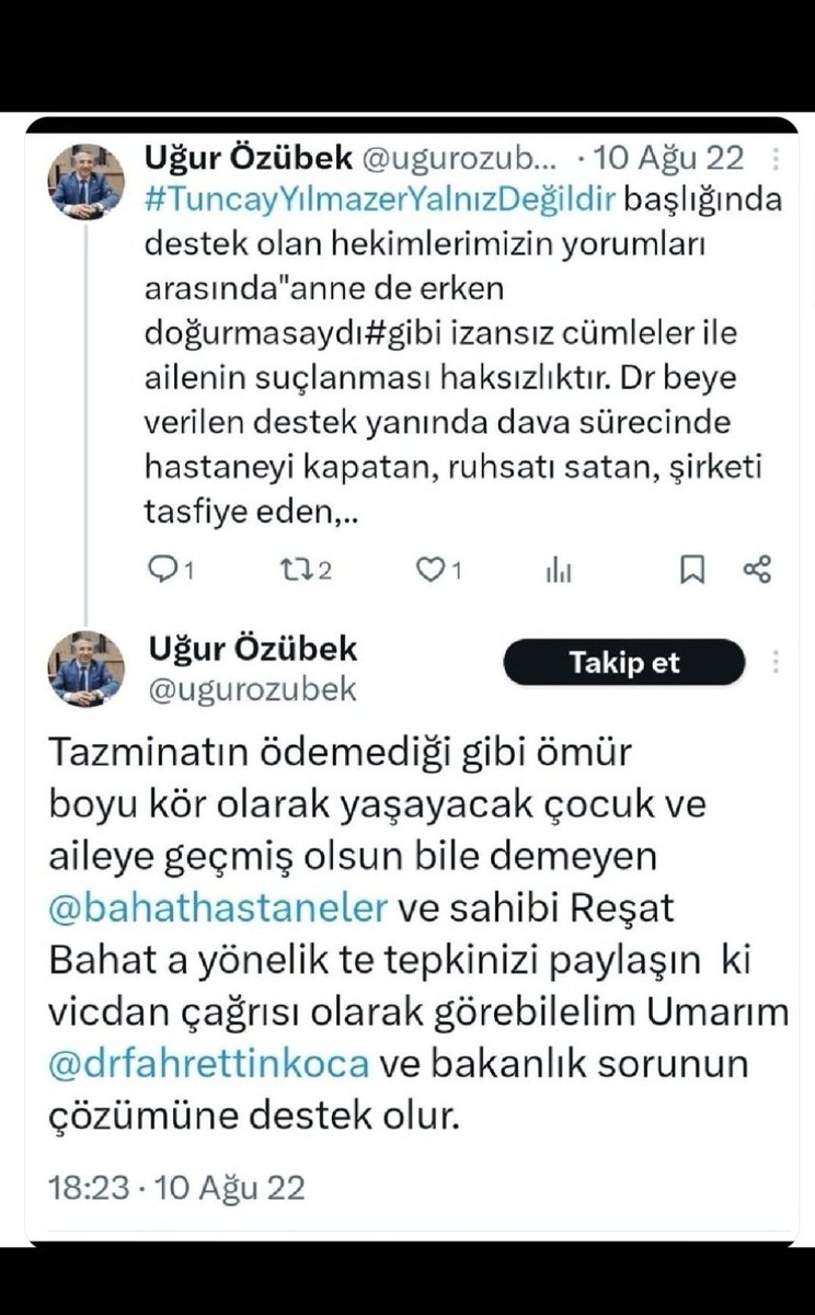Tuncay Yılmazer tweet media