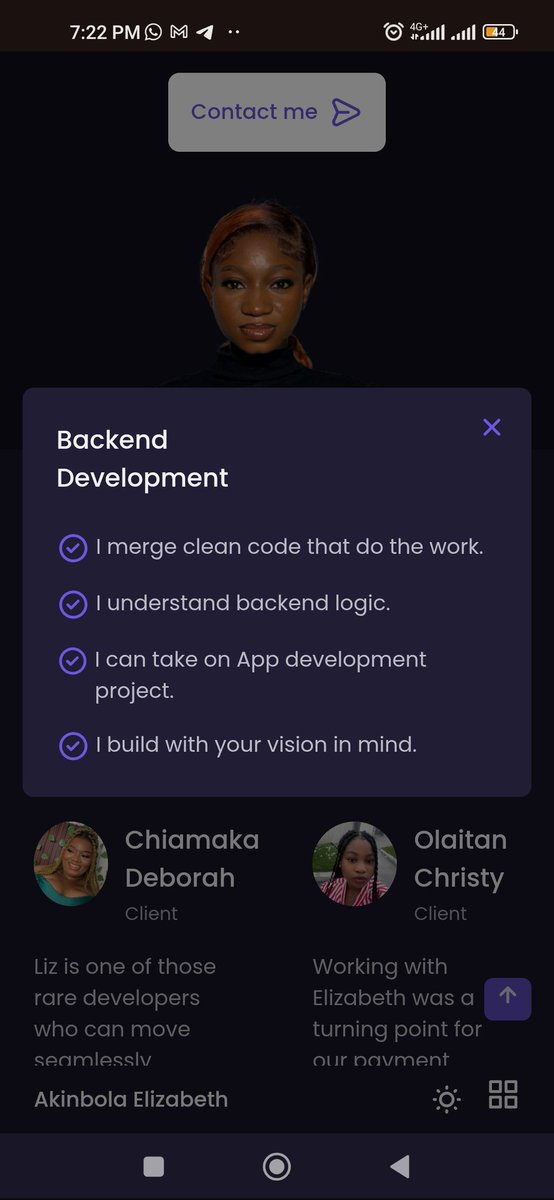 Liz_Logic's tweet image. Just rounded up my portfolio site.
It&apos;s been launched and the reviews has been crazy. 🔥🔥 Let&apos;s hear from you X family! What do you think?