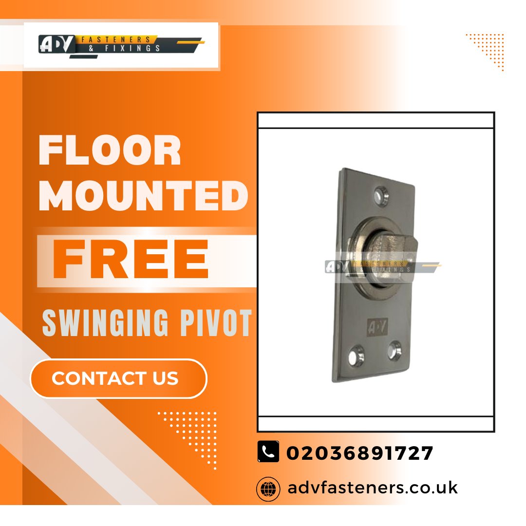 advfasteners_'s tweet photo. 👉The Floor-Mounted Free Swinging Pivot offers smooth door operation with durability &amp; style. Perfect for heavy doors, it ensures stability, easy movement &amp; long-lasting performance for commercial or residential use!
#DoorHardware #PivotSystem
👉Website: https://t.co/ulDZZLC4Po https://t.co/4hI76KDzYU