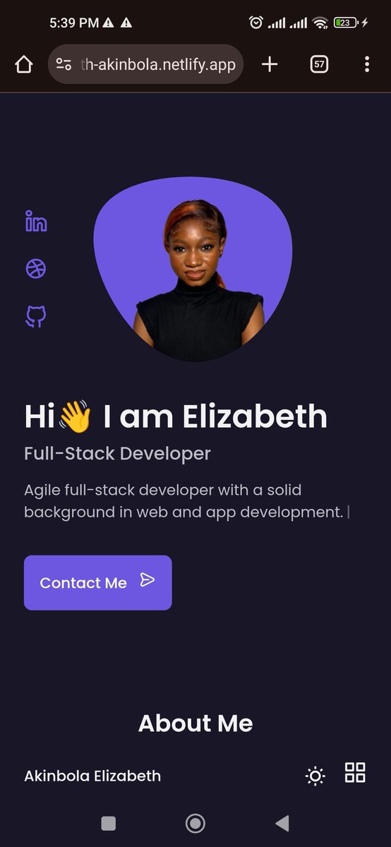 Liz_Logic's tweet image. Just rounded up my portfolio site.
It&apos;s been launched and the reviews has been crazy. 🔥🔥 Let&apos;s hear from you X family! What do you think?