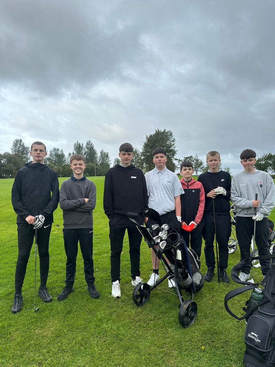 Well done to all of our pupils who participated in the NL Secondary School Golf championships &amp; Fun Flag Event yesterday at lochview golf course ⛳️