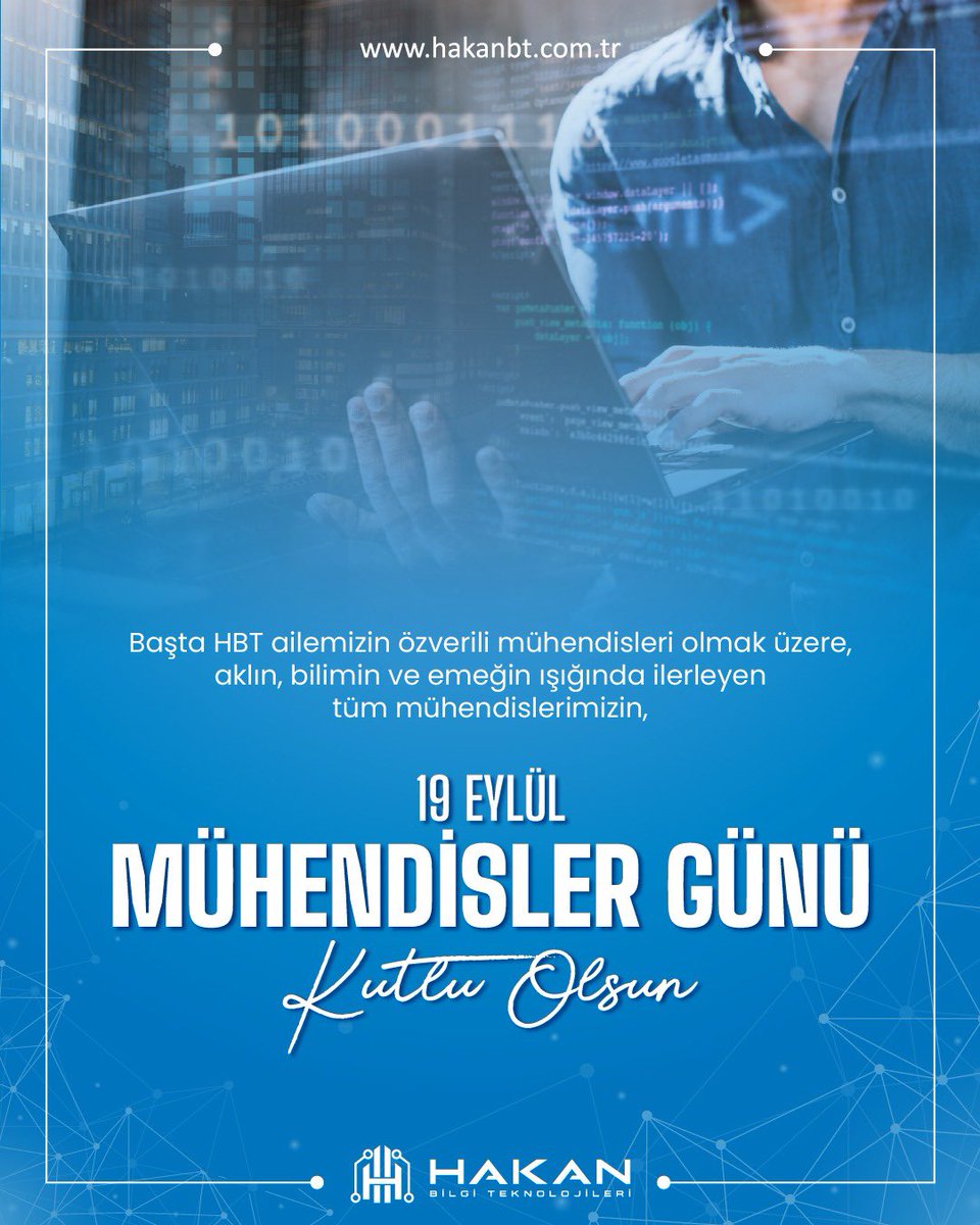 Geleceği inşa eden, hayalleri gerçeğe dönüştüren tüm mühendislerimizin 19 Eylül Mühendisler Günü kutlu olsun. 💙

#19eylülmühendislergünü #mühendis #mühendislergünü  #mühendislergünükutluolsun