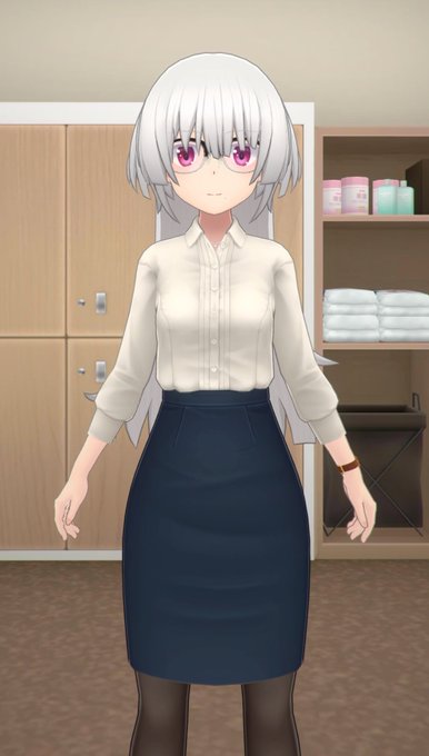 寧里先生(妄想)のスーツ、分かってはいたけどちっちゃい子が無理してスーツ着てる感がすごい。。。!
でも出るとこ出ててちゃんと大人の体型なんですよね(ろくろ
そしてヒップのぱんつライン。。。
ちなみにピンクでした 