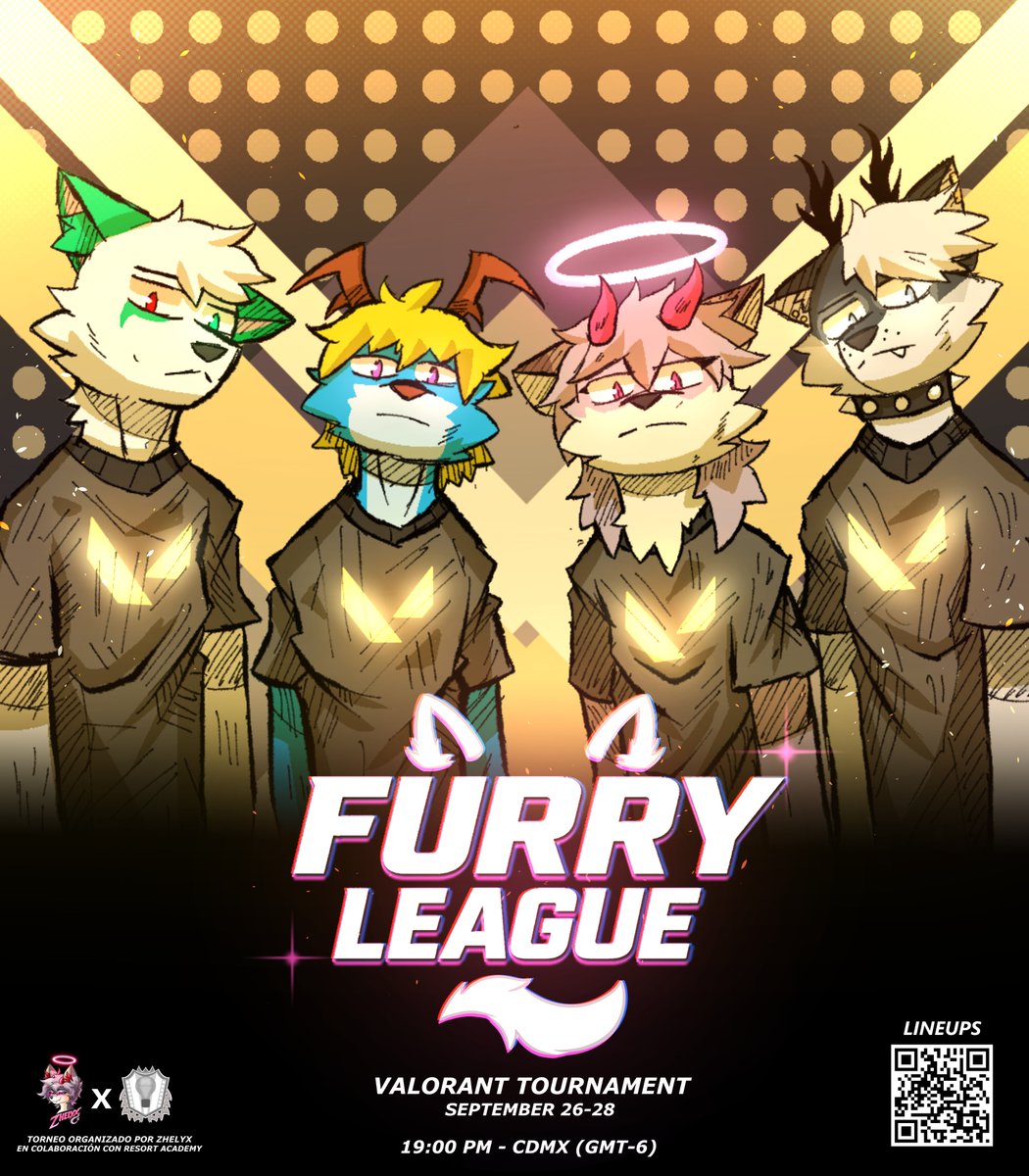 🔥 TORNEO🔥
🦊 FURRY VALORANT CHAMPIONS LEAGUE 🦊

🎯 8 equipos, un solo objetivo.
⚔️ Cada partida cuenta, cada error se paga caro.
🏆 Solo un equipo se quedará con la gloria…
💀 los demás quedarán en la lobby.

#valorant #furry #tournament #EVENT