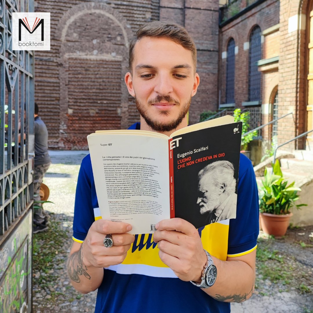 #Booktomi nuova #recensione del #venerdì 
📚 L'uomo che non credeva in Dio 
✍️ Eugenio Scalfari 
🔸️ <a href="/Einaudieditore/">Einaudi editore</a>

“Solo i vincitori hanno un destino. Gli irrilevanti no, ne sono privi. Non sono riconosciuti.”
