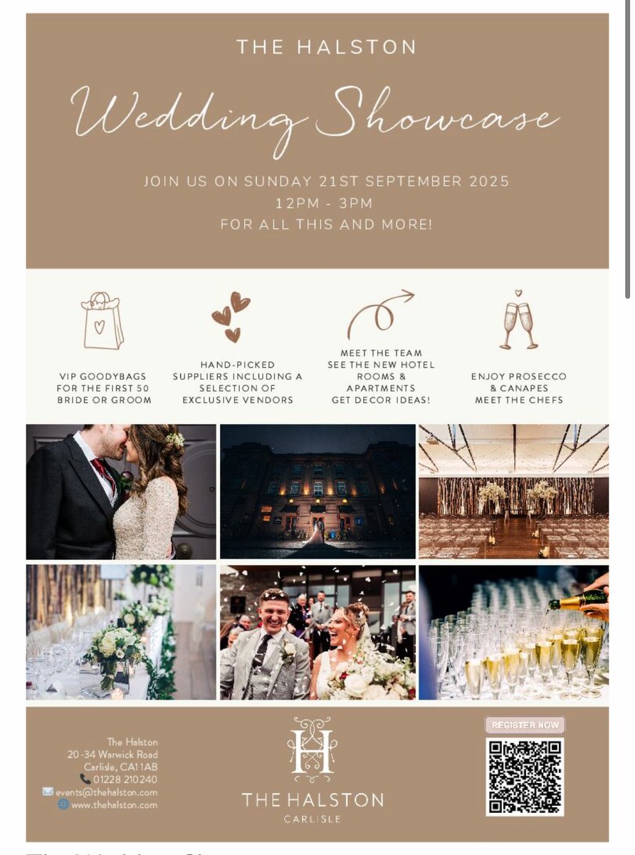 Come and see us at <a href="/TheHalston1/">THE HALSTON</a> Wedding Showcase for something different to greet your guests in style. Perfect for weddings, events, product launches and more!