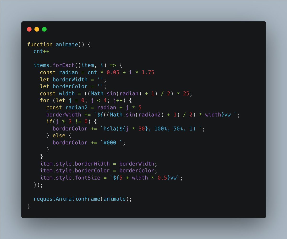 ikeryou's tweet image. code.27 / ikeryou.jp/acode/27/ / #animationcode