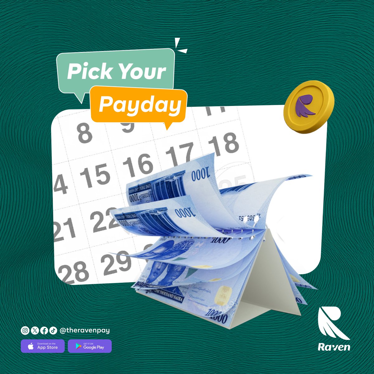 theravenpay's tweet image. Monthly, upfront, or later, PWA lets you decide when “interest alert” lands.

Which one do you prefer? Let’s know in the comments👇🏽

#SecureSeptember #RavenPay #PWA