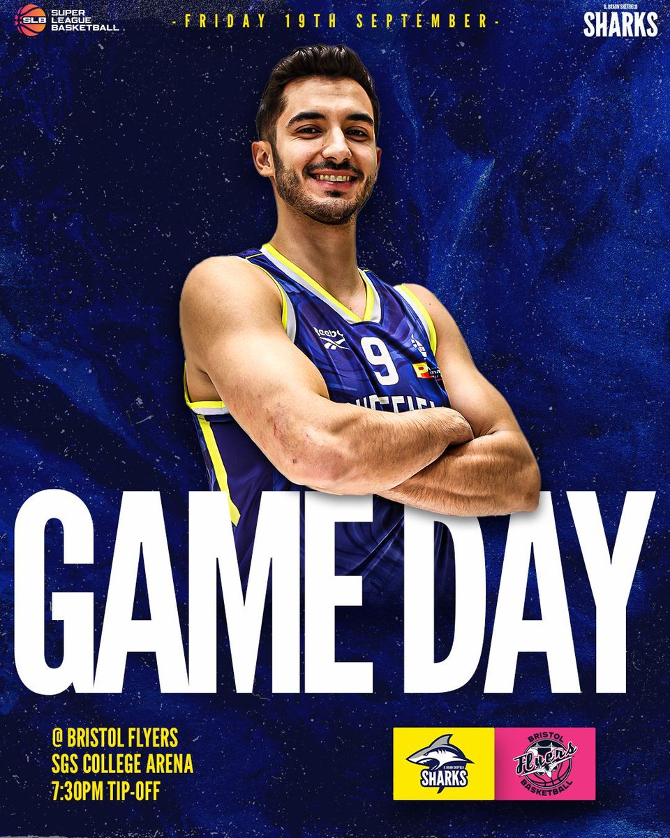 Super League Basketball Season 2️⃣ It’s Game Day for the first time in 2025/26

🆚 @bristolflyers
📍 SGS College Arena
⏰ 7:30pm tip-off