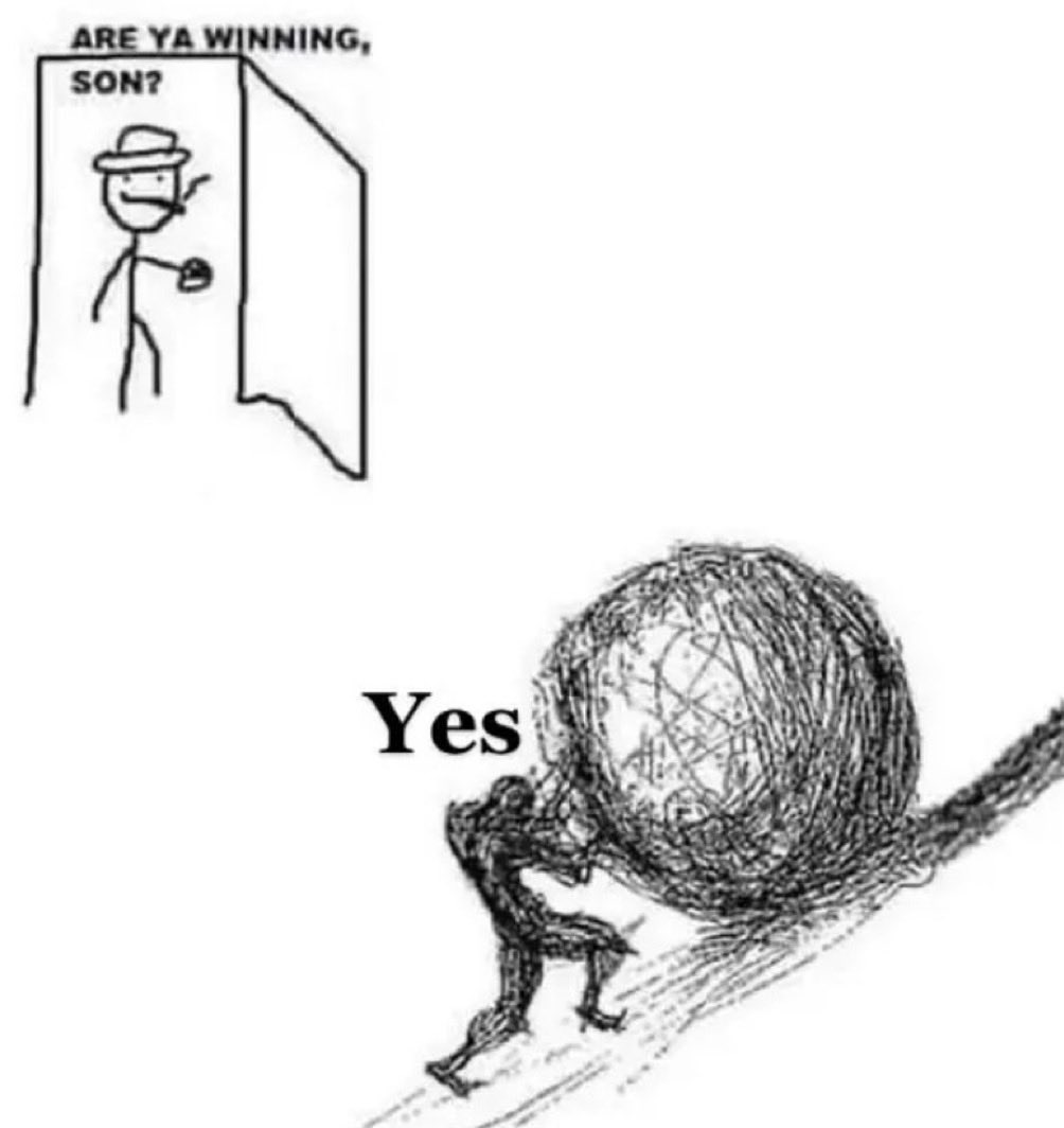 I had a dream so big and loud,

I jumped so high I touched the clouds.

I stretched my hands out to the sky,

And danced with monsters through the night.

I'm never gonna look back, whoa

I'm never gon give it up, no.

Cos this is gonna be the best day of my life.

GM frens.