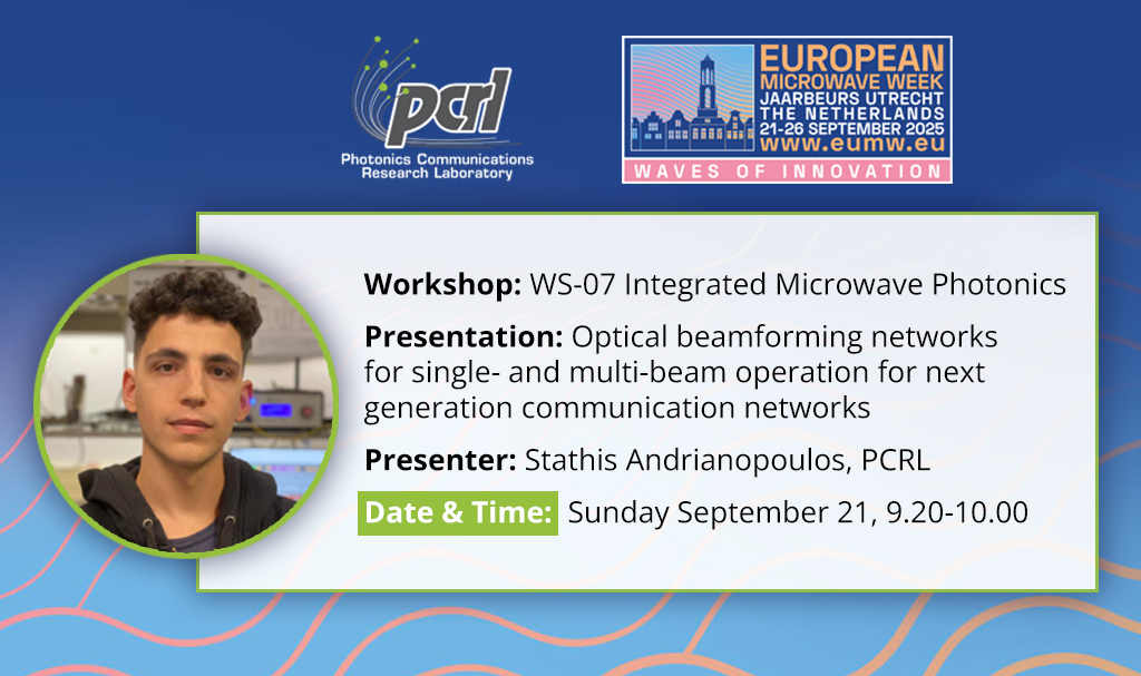 PCRL Photonics Communications Research Laboratory tweet media