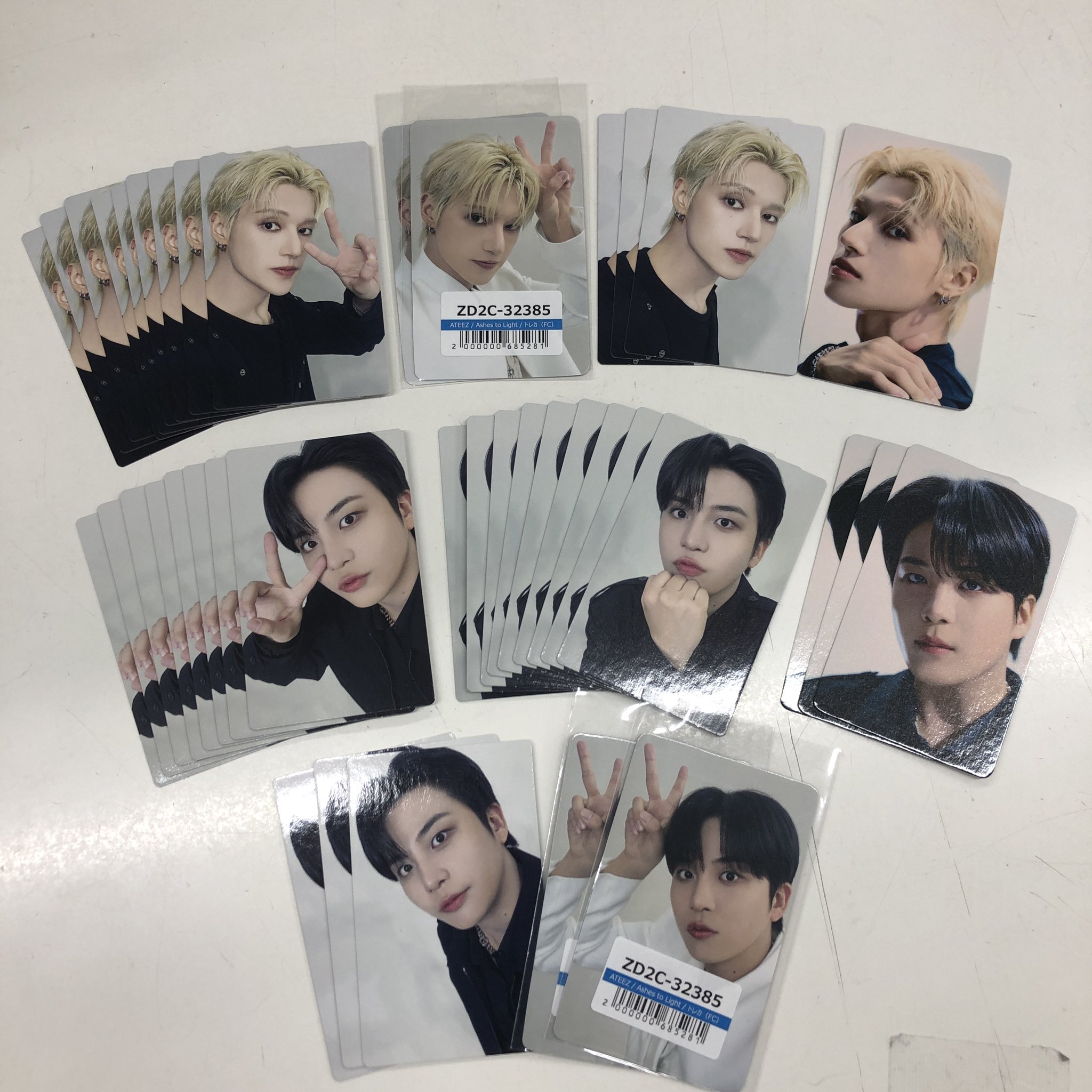 ATEEZ 4NOLOGUE バンコク 特典トレカ　7種 対面サイン会 ATEEZ ウヨン ヨントン 対面 サイン会 トレカ アルバムセット