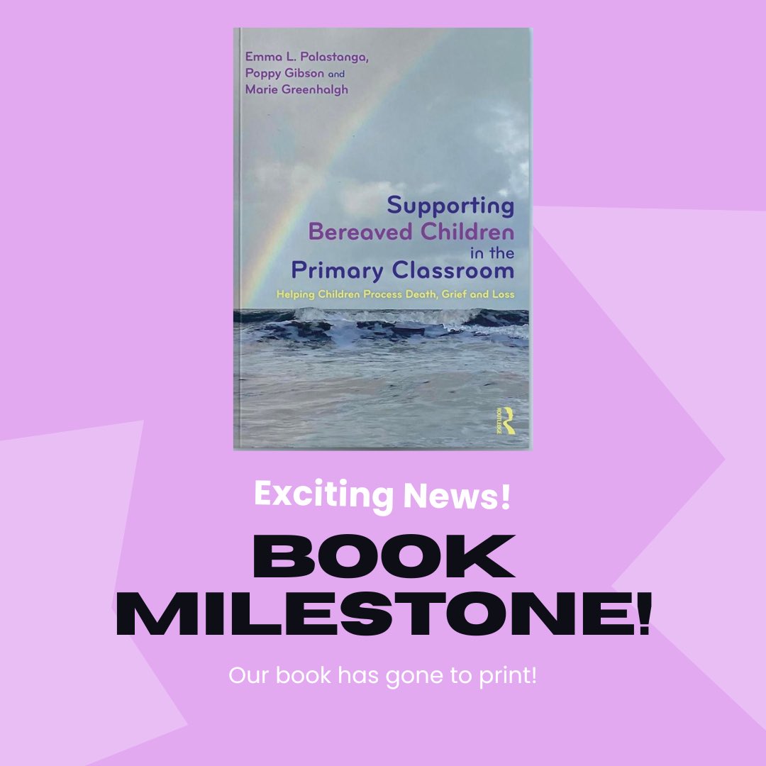 Good morning everyone!

Delighted to share our book has gone to print! Forever grateful to my amazing coauthors- first author Emma, and Marie ❤️
And thank you to the people who shared stories within these pages..

Coming 11 Nov - and our live book launch will be in Twickenham on