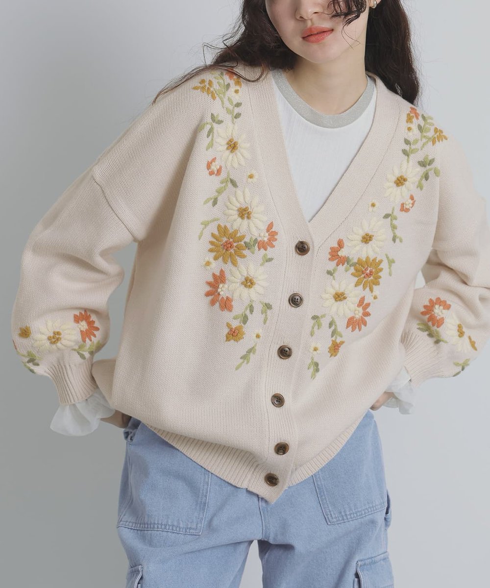 超レア 最高のカラー配色&バック刺繍 ワコマリア ニット カーディガン S 超レア 最高のカラー配色&バック刺繍 ワコマリア ニット
