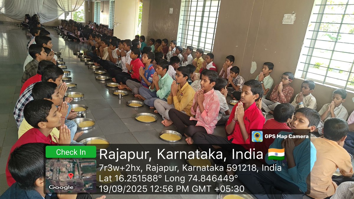 Lunch photos  #SocialAudit_SWDMeals #SocialWelfare_Karnataka