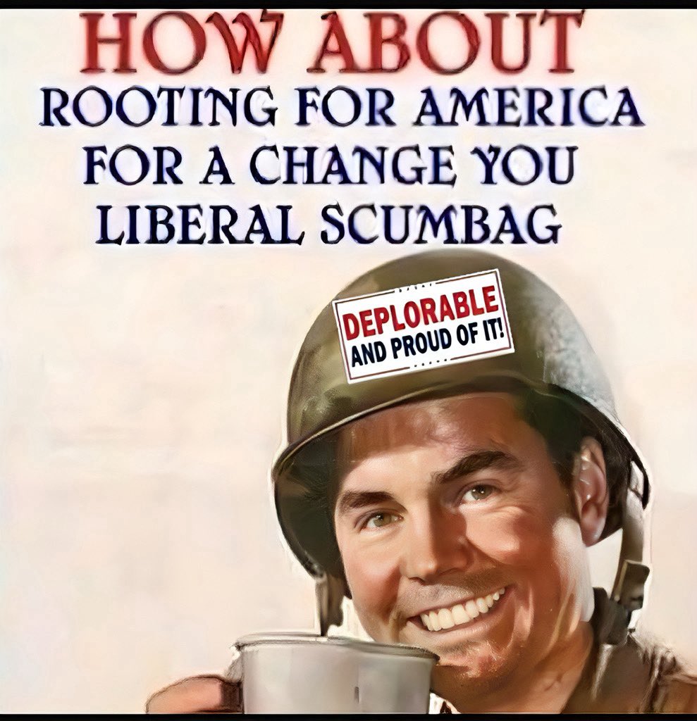 DameScorpio's tweet image. Liberals love to hate America. Without giving a thought to the Freedoms and Rights they are blessed with or those who made the ultimate sacrifice to ensure those Freedoms and Rights. 💯