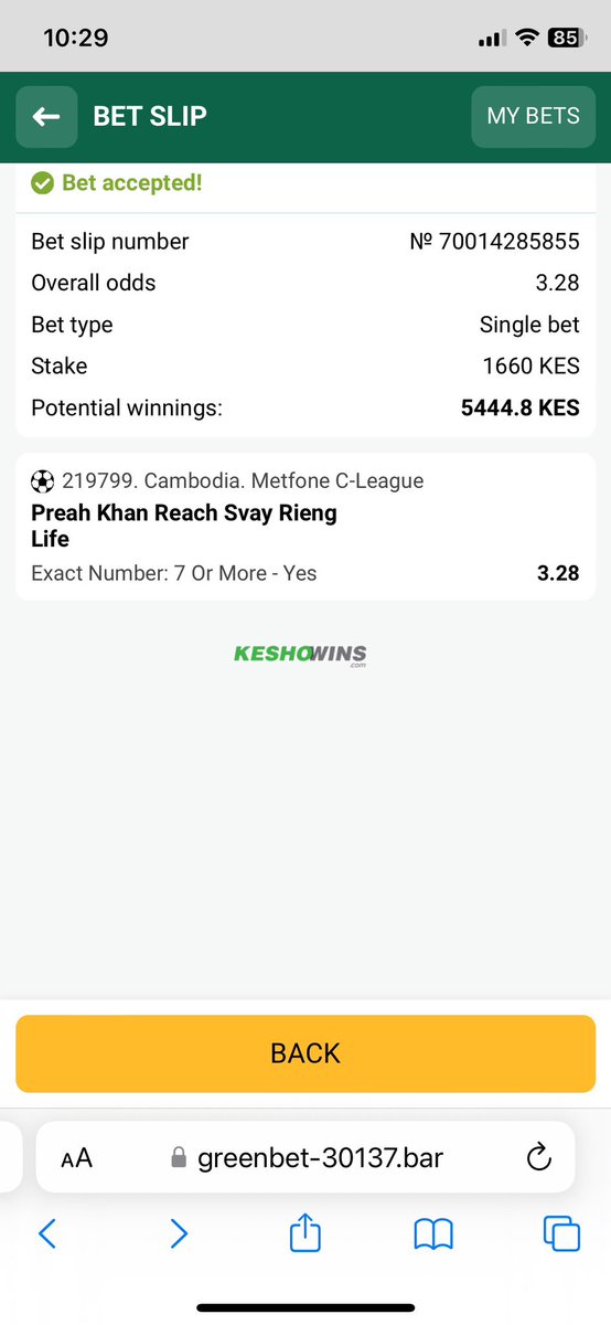 wins254's tweet image. BHAQL 3 odds single 

Join greenbet cutt.ly/IrXN99UW

Get upto 190,000kes casino bonus &amp;amp; 13,000 sports bonus using promo code Keshowins